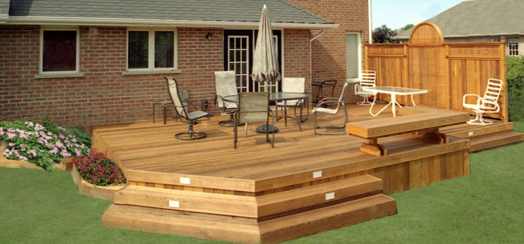 Cedar Composite Decking in Rancho Palos Verdes, CA