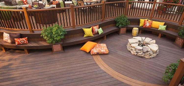 Gray TREX Decking in Rancho Palos Verdes, CA