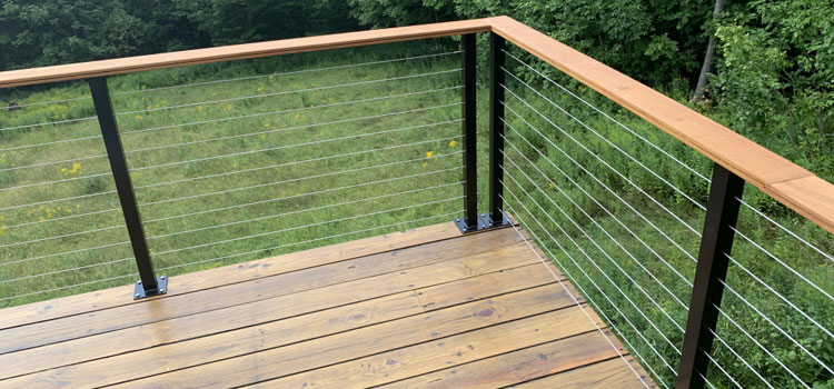 Installing Deck Cable Railing in Rancho Palos Verdes, CA